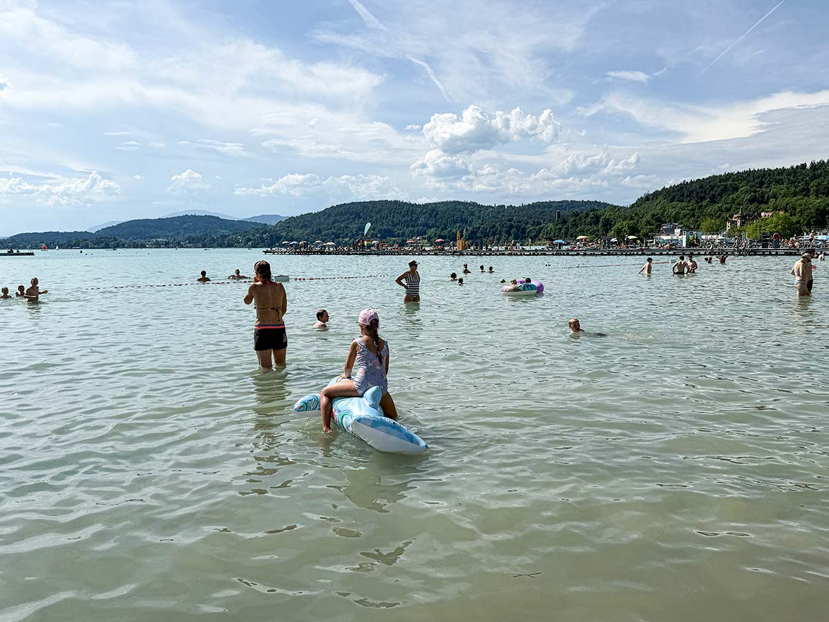 spiagge lago Klagenfurt