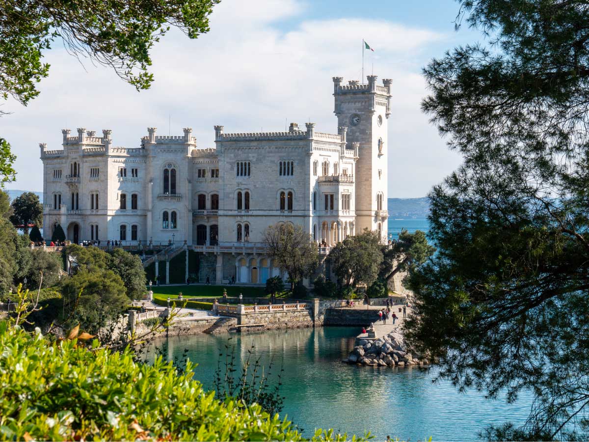 Friuli venezia Giulia bambini castello Miramare