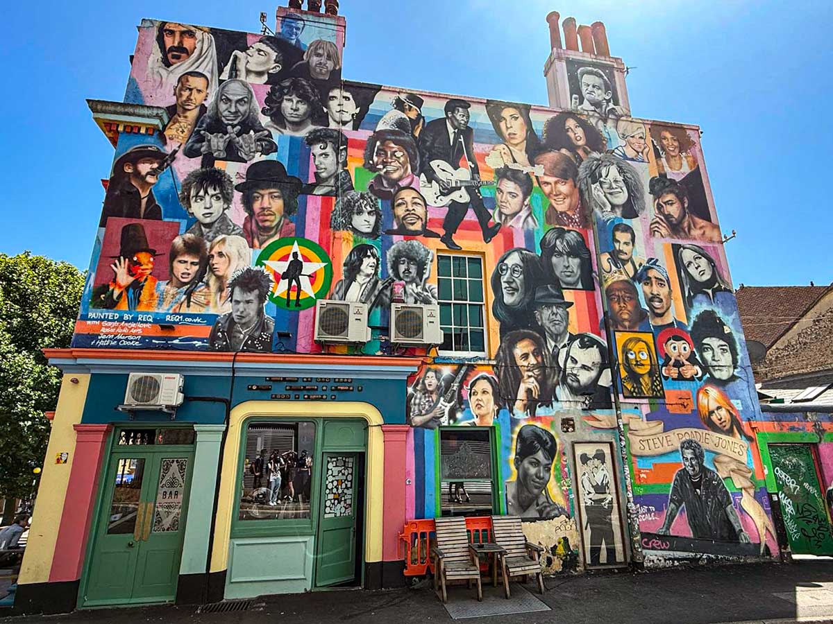 cosa vedere a brighton in un giorno street art