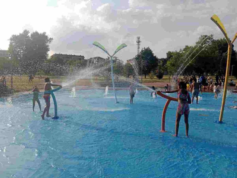 Giochi d’acqua nei parchi di Torino dove divertirsi gratis