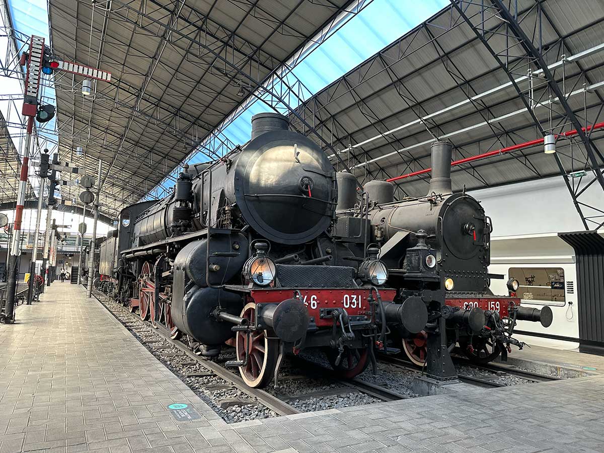 Museo Nazionale Scienza e Tecnologia Leonardo da Vinci locomotive
