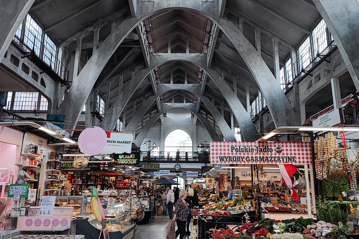 breslavia cosa da vedere mercato centrale hala targowa