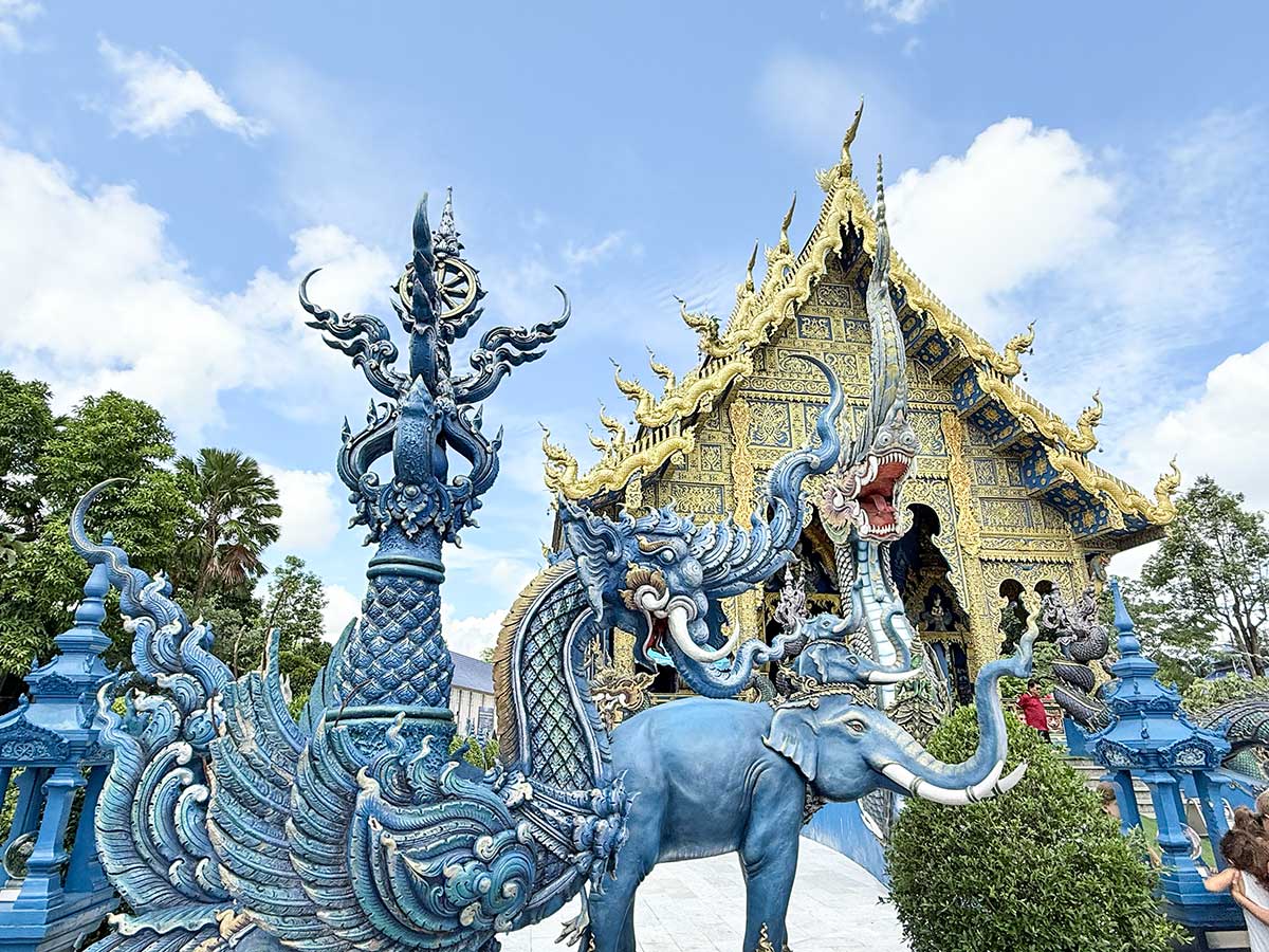 cosa vedere a chiang Rai tempio blu 1