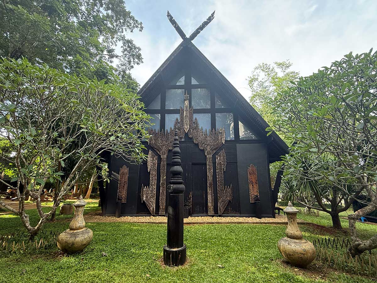 cosa vedere a chiang Rai tempio nero 1