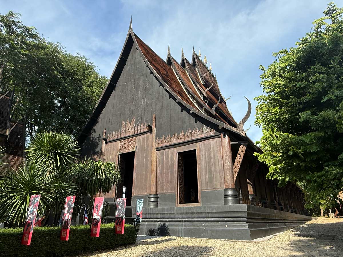 cosa vedere a chiang Rai tempio nero