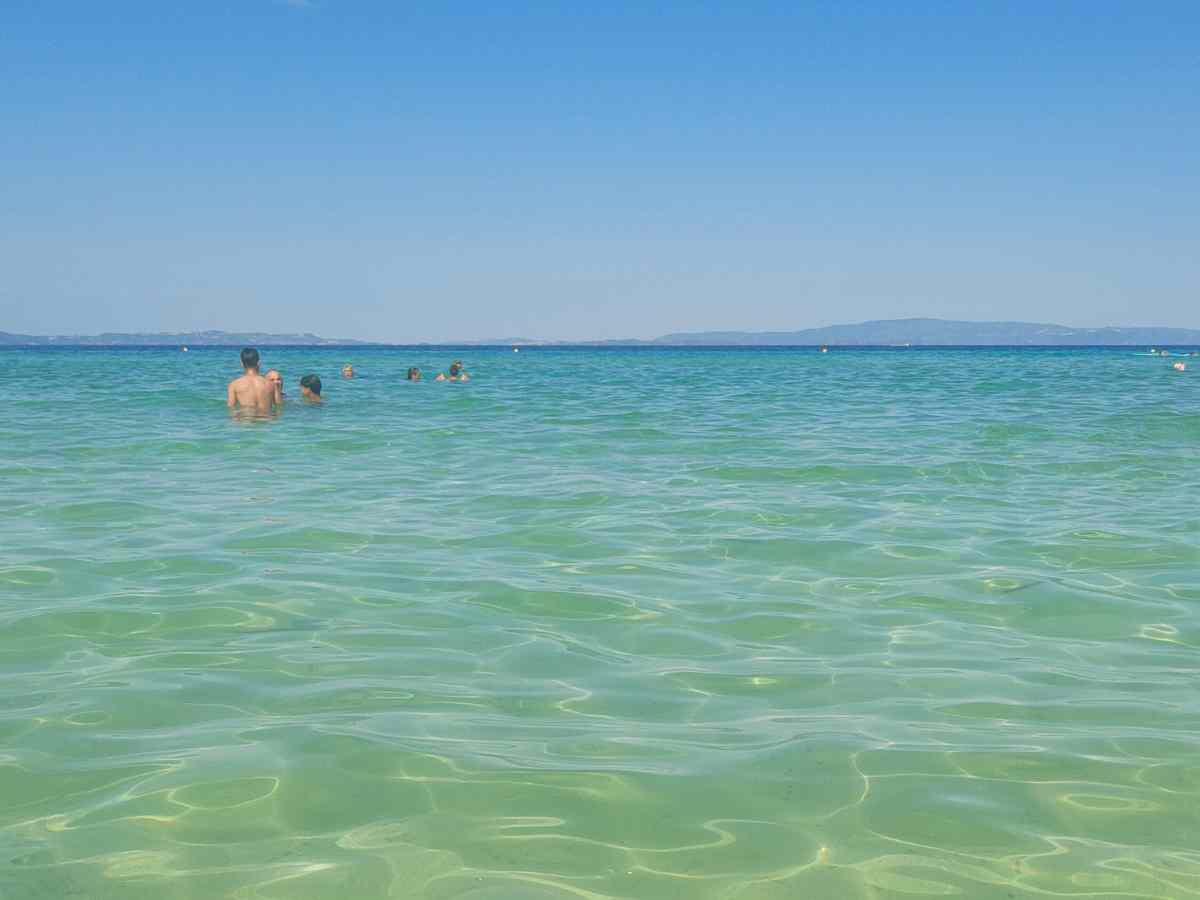 Livrochio beach penisola calcidica