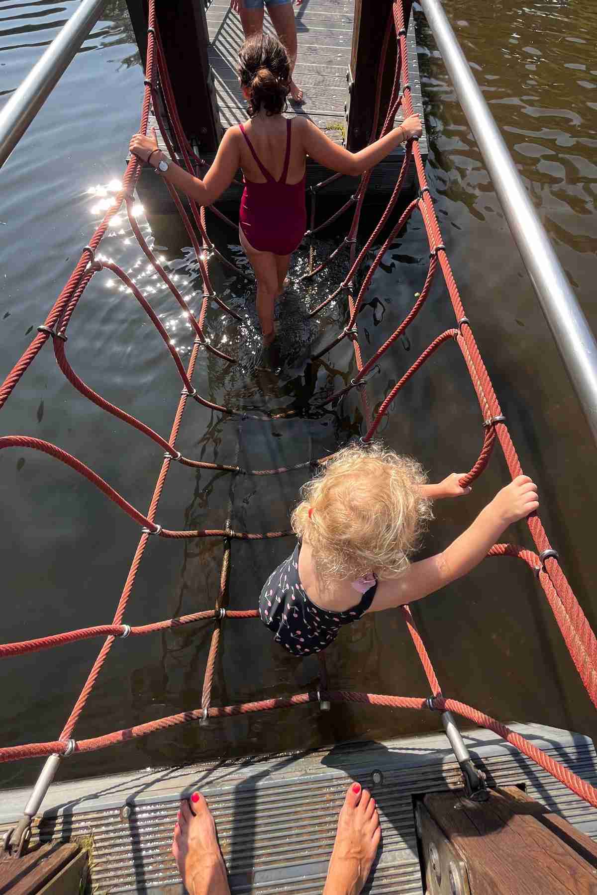 percorso equilibrio in acqua