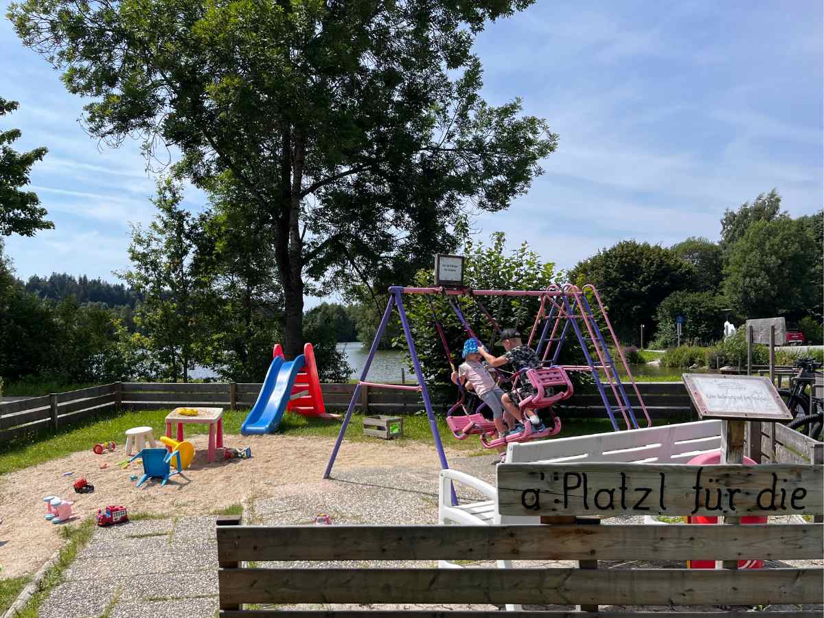 parco giochi del ristorante al lago di waldkirchen