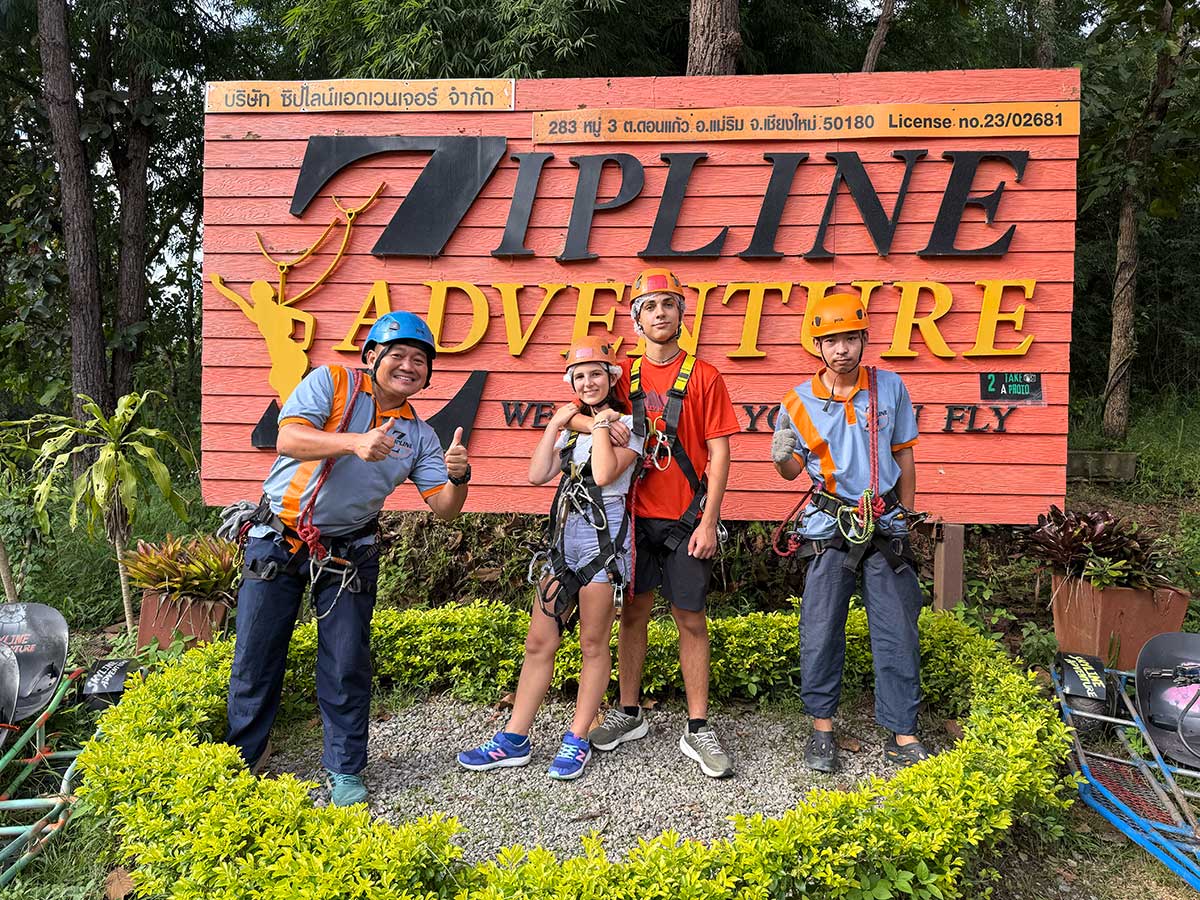 Zipline Adventure Huay Tung Tao