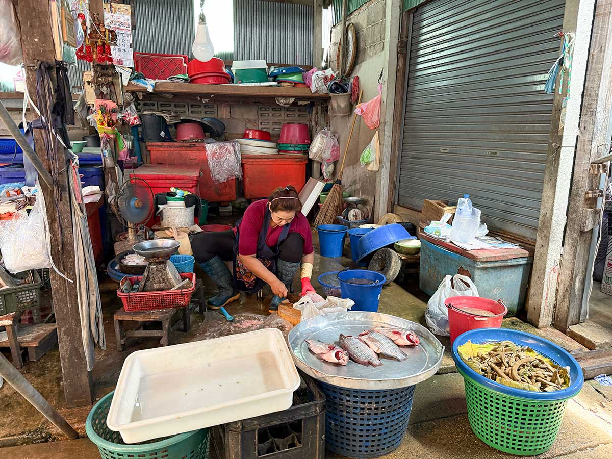 Maeklong Railway Market