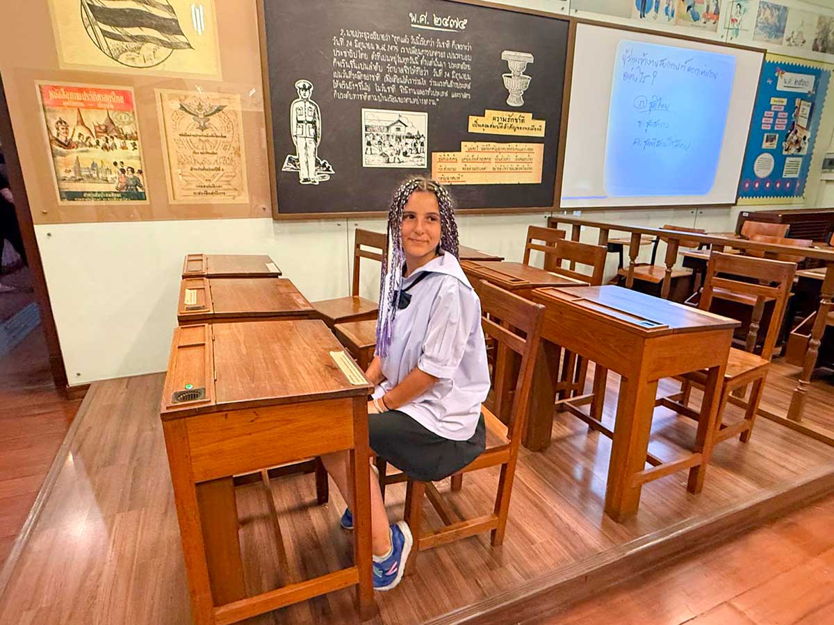 Bangkok con i bambini Museo del Siam
