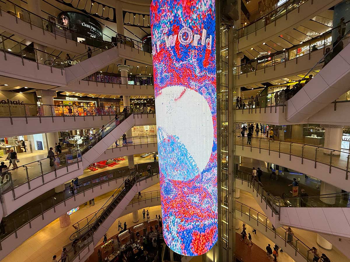 Cosa fare a Bangkok quando piove centro commerciale