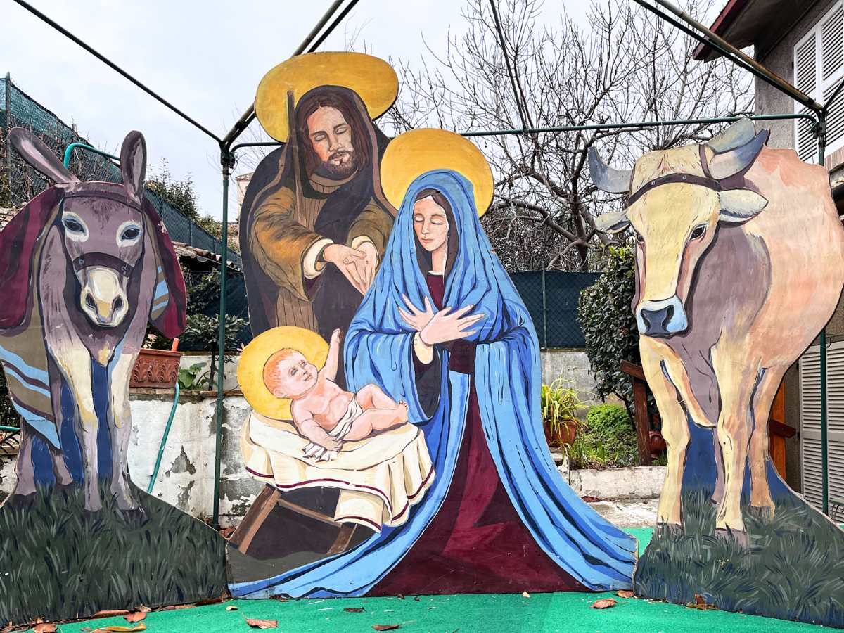 presepe all'aperto a candelara