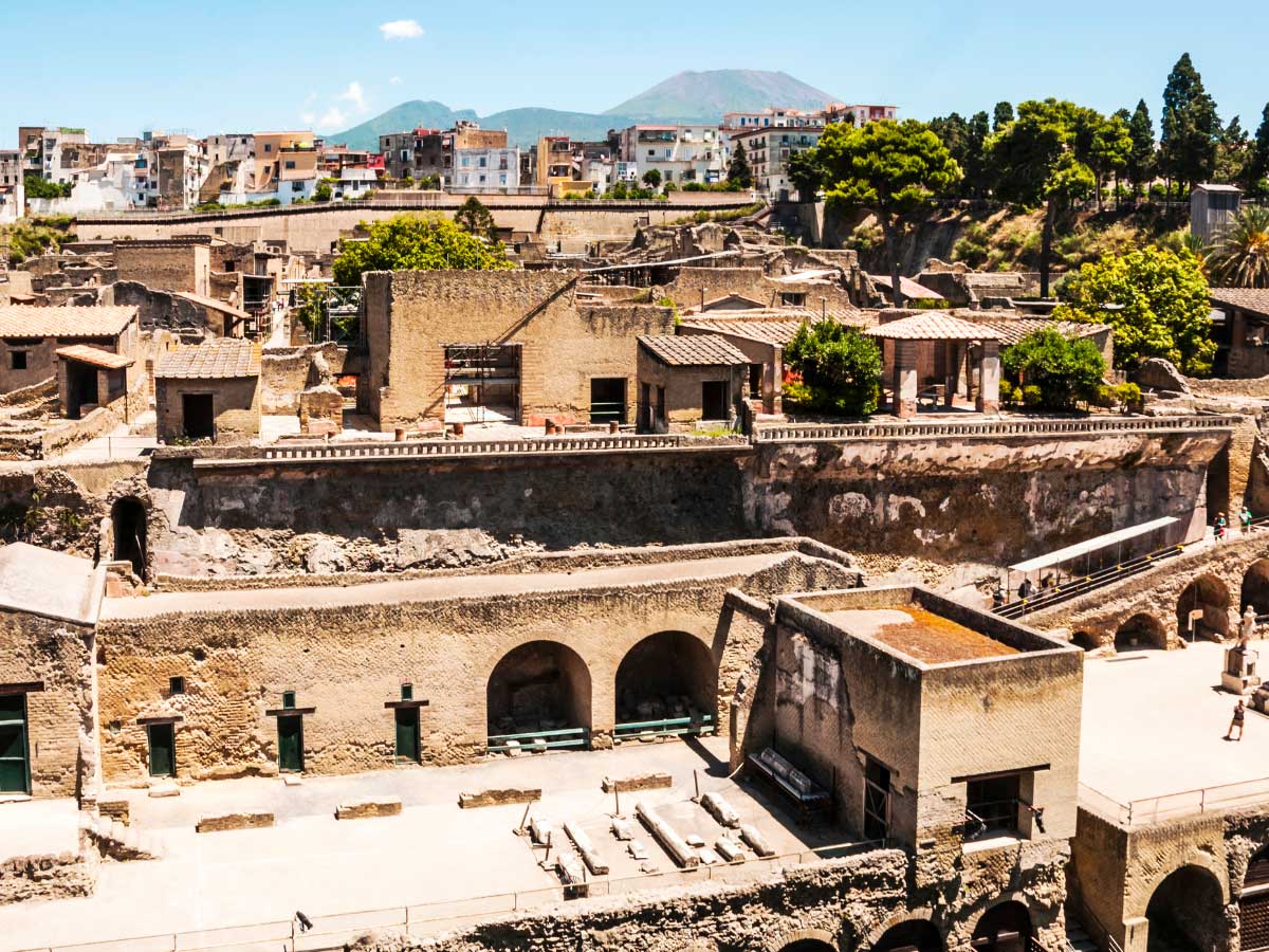 Ercolano con i bambini visita