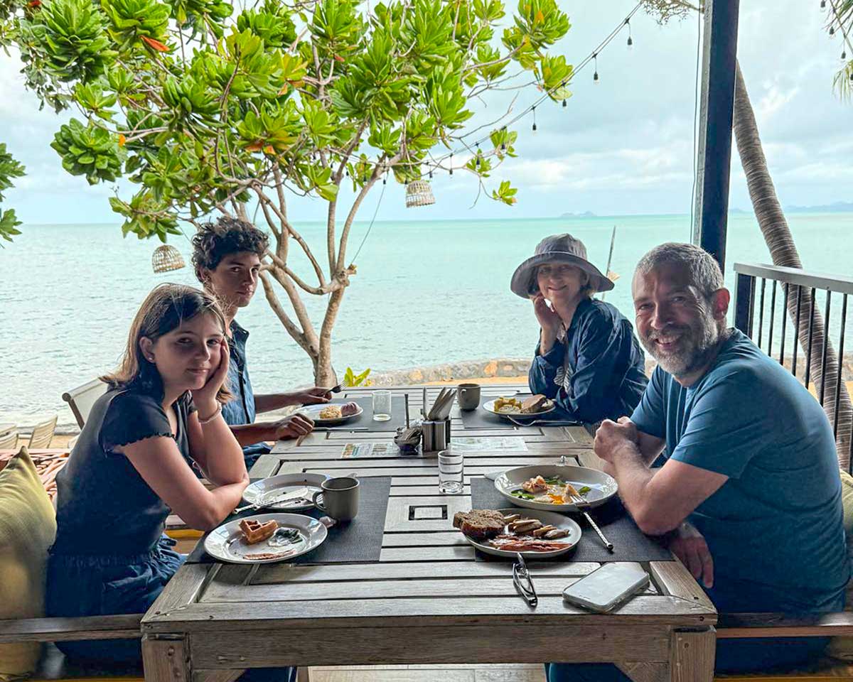 Koh Samui famiglia