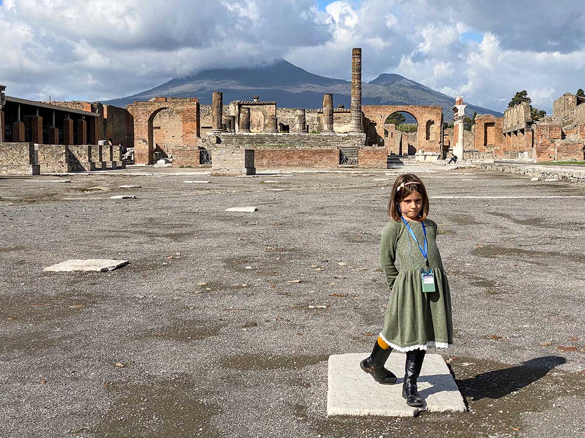 Pompei con i bambini 