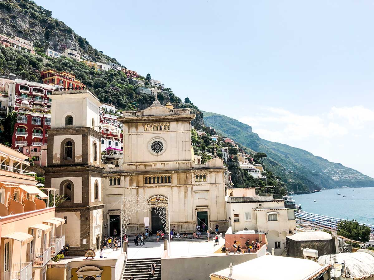 Positano dall'alto
