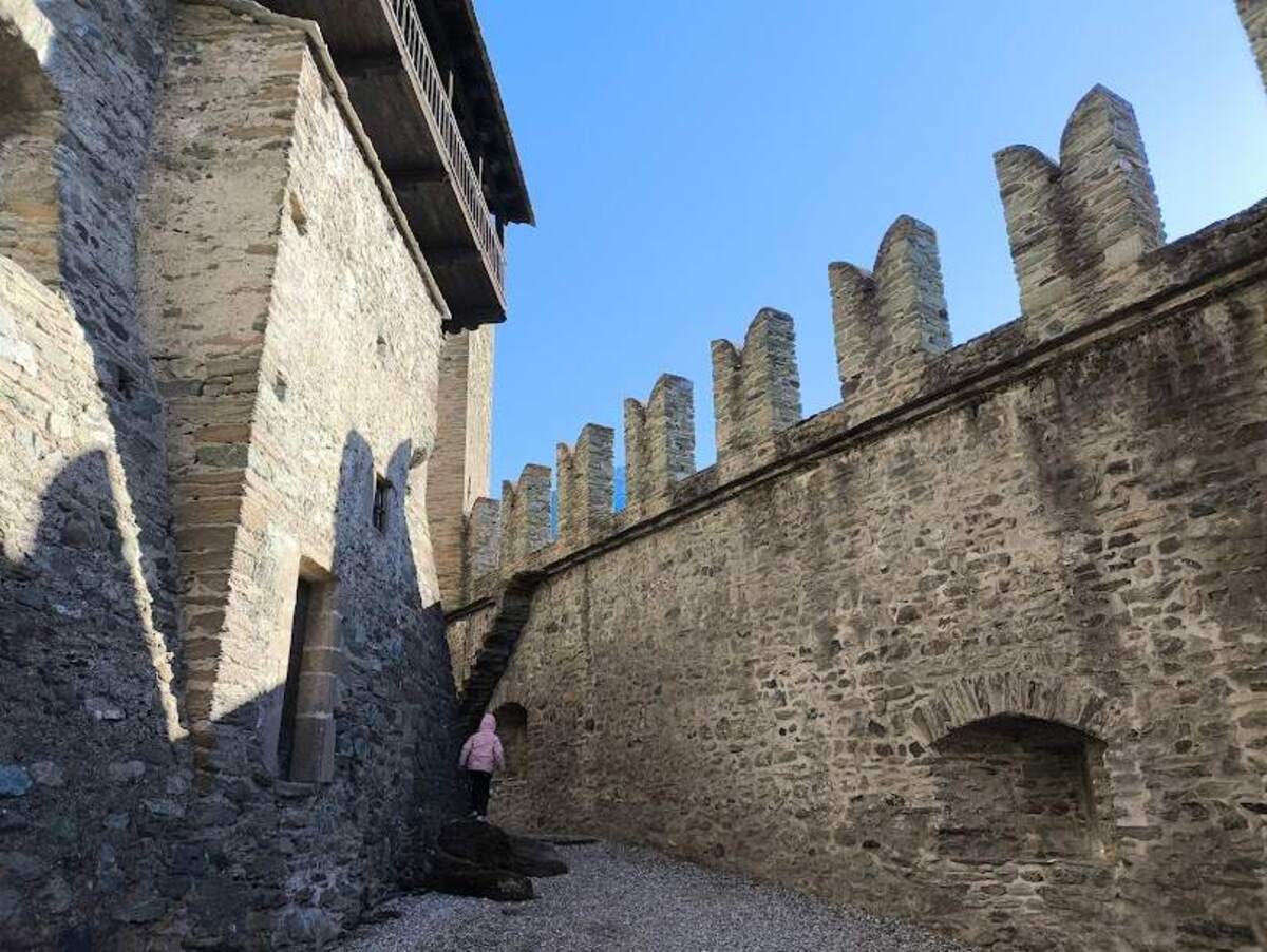 camminamenti ronda castello fenis