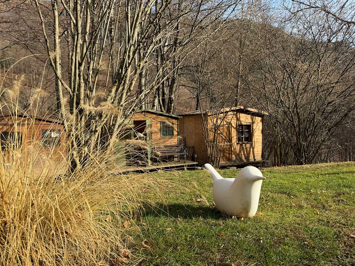 La bursch country house Valle Cervo giardino