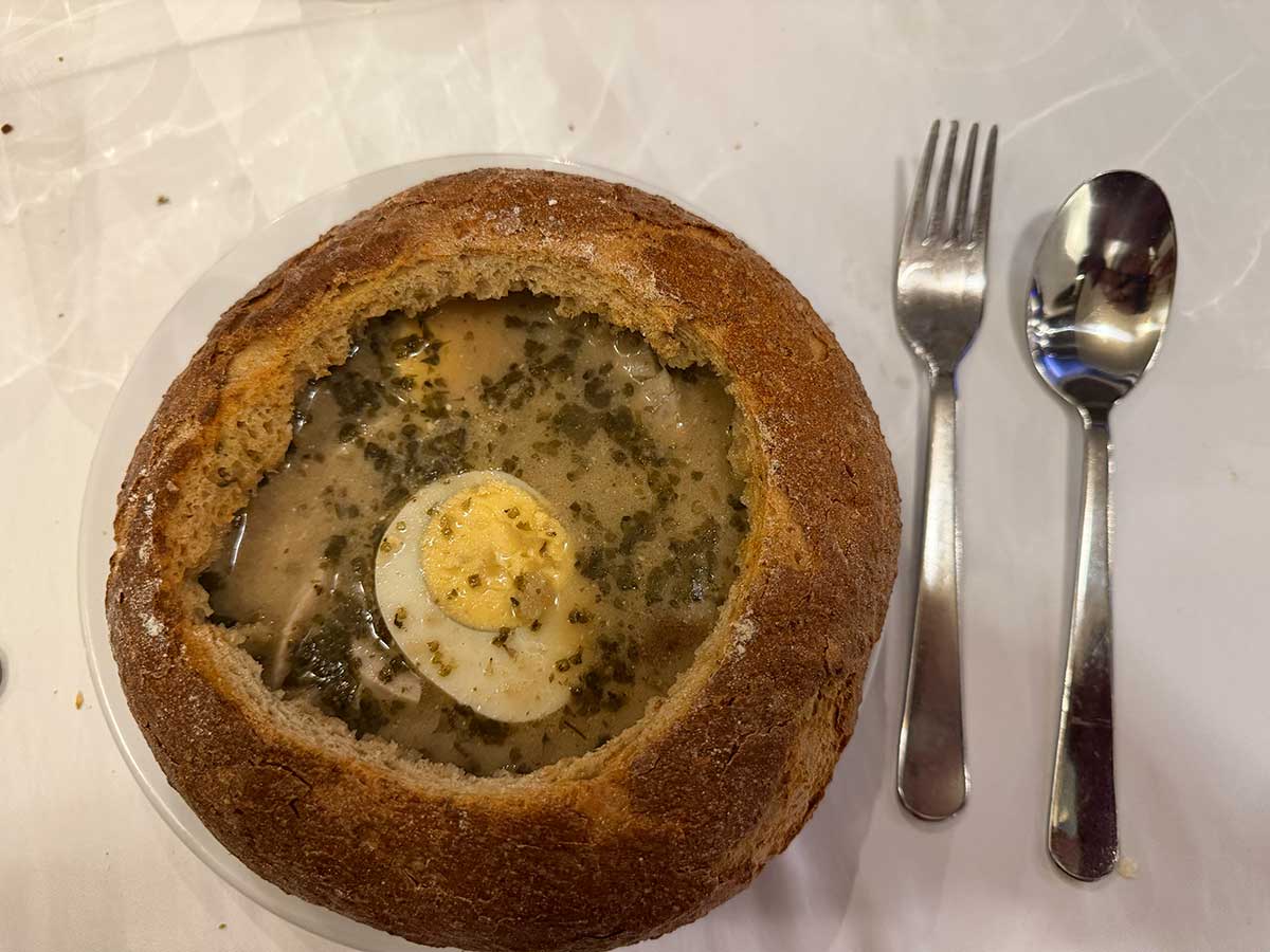 Dove mangiare a Varsavia : zurek