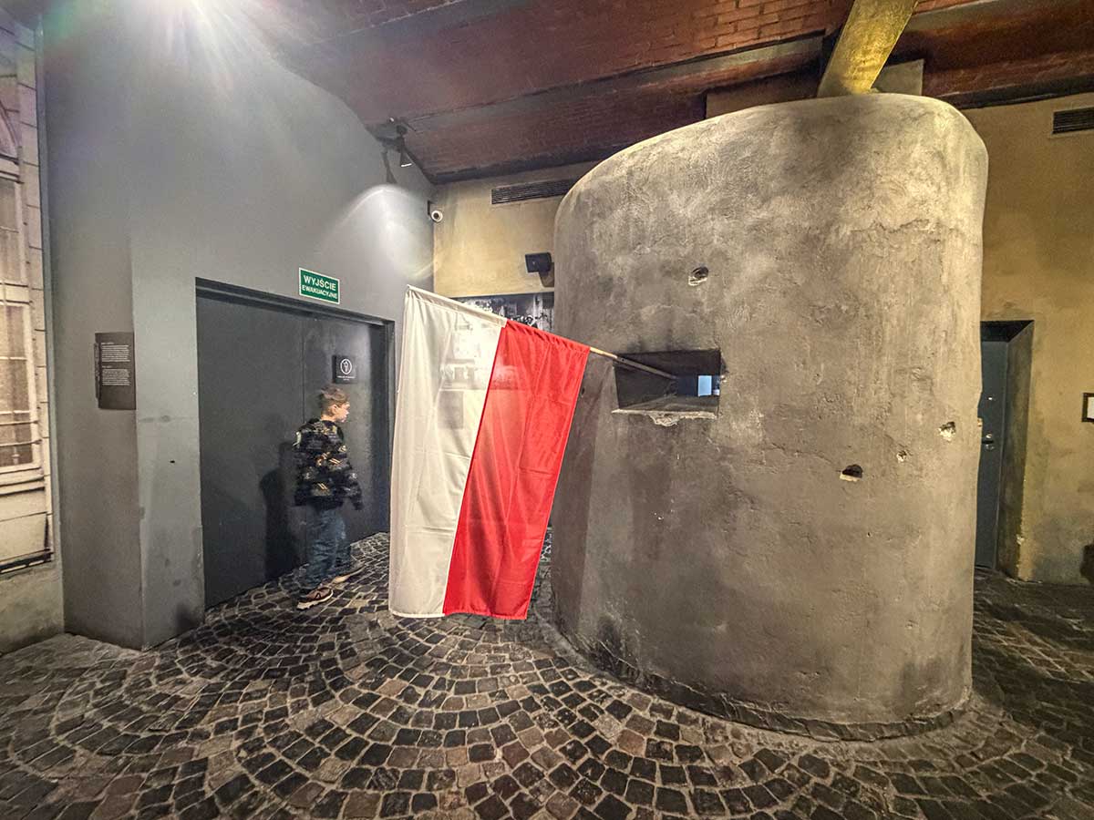 Museo dell'Insurrezione di Varsavia visita con i bambini