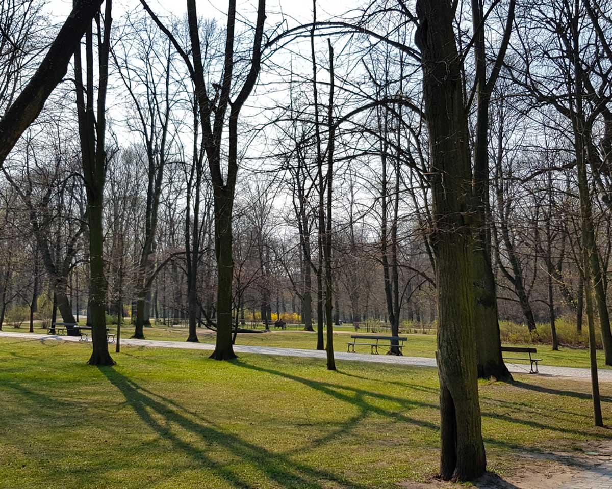 Parco Łazienki, Varsavia con i bambini