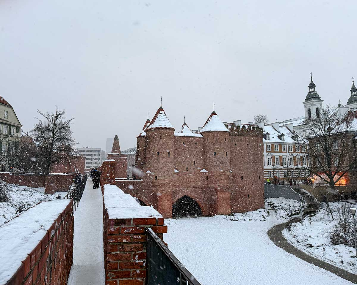 Varsavia 3 giorni itinerario: Barbacane