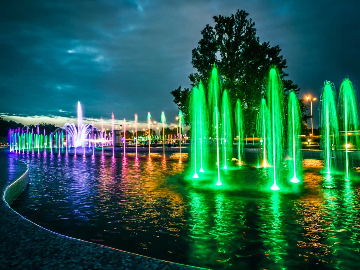 Multimedialny Park Fontann, Attrazione a Varsavia con i bambini