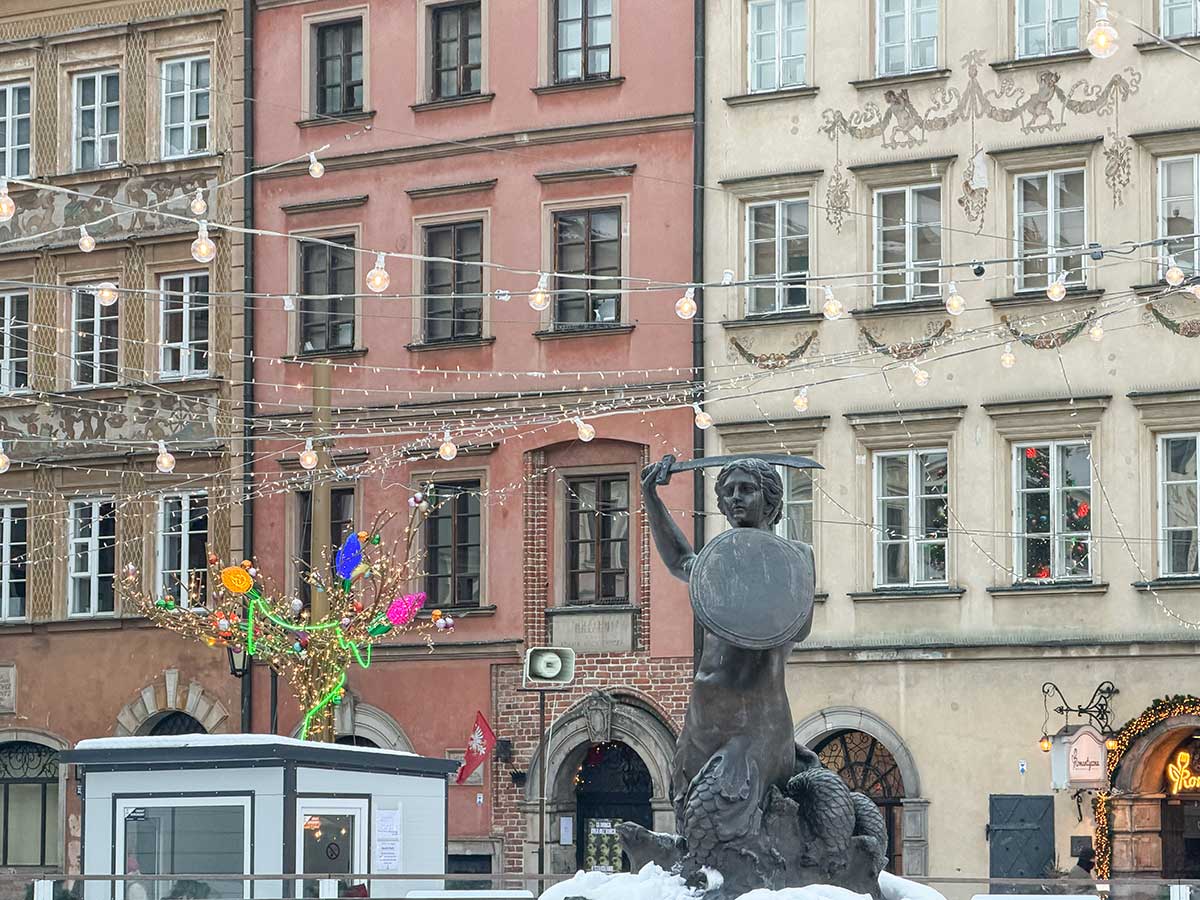 Varsavia con i bambini La Sirenetta