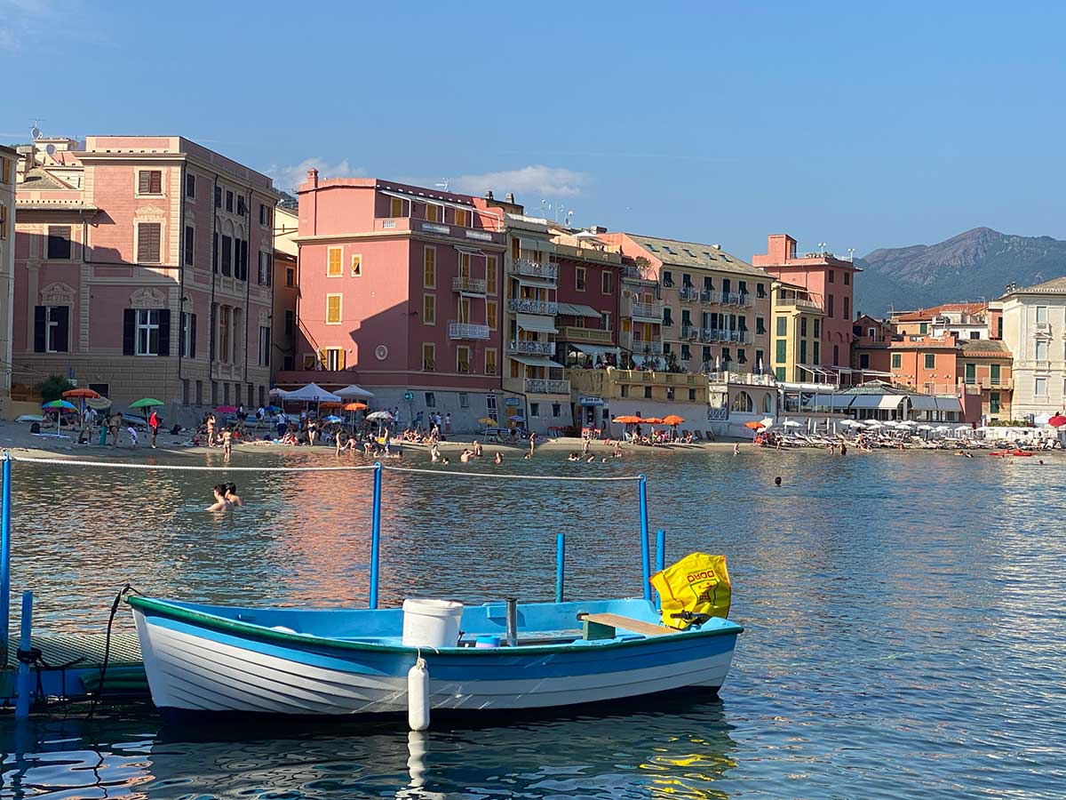 Sestri levante spiaggia