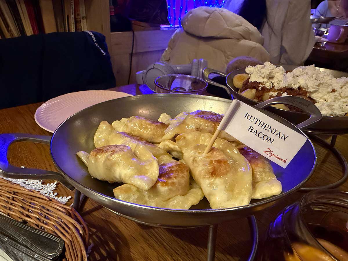 Dove mangiare a Varsavia: pierogi