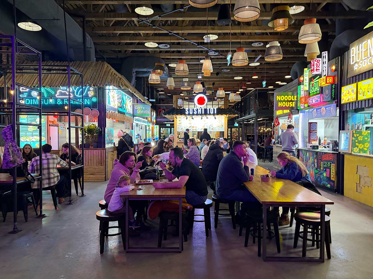 Dove mangiare a varsavia Food Town