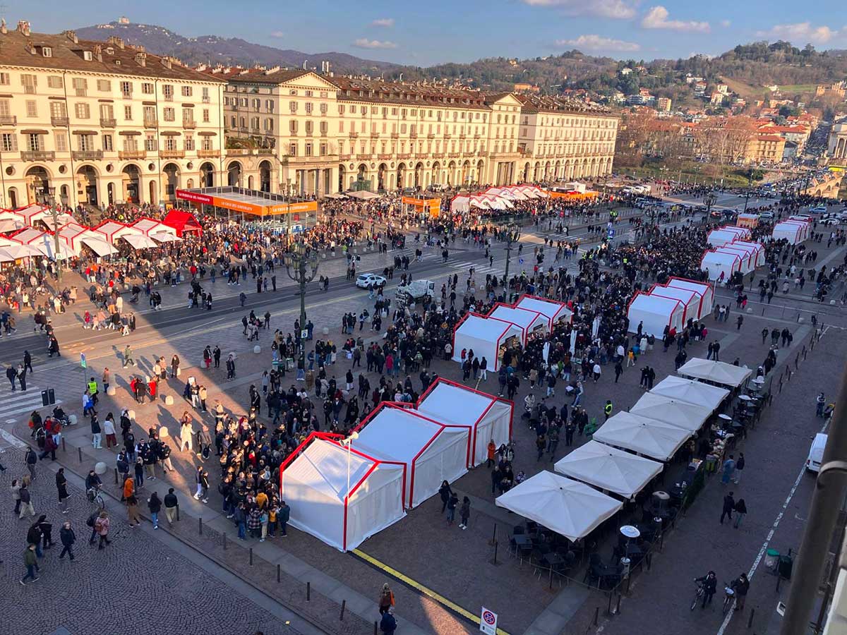 Ciocolatò in paizza Vittorio