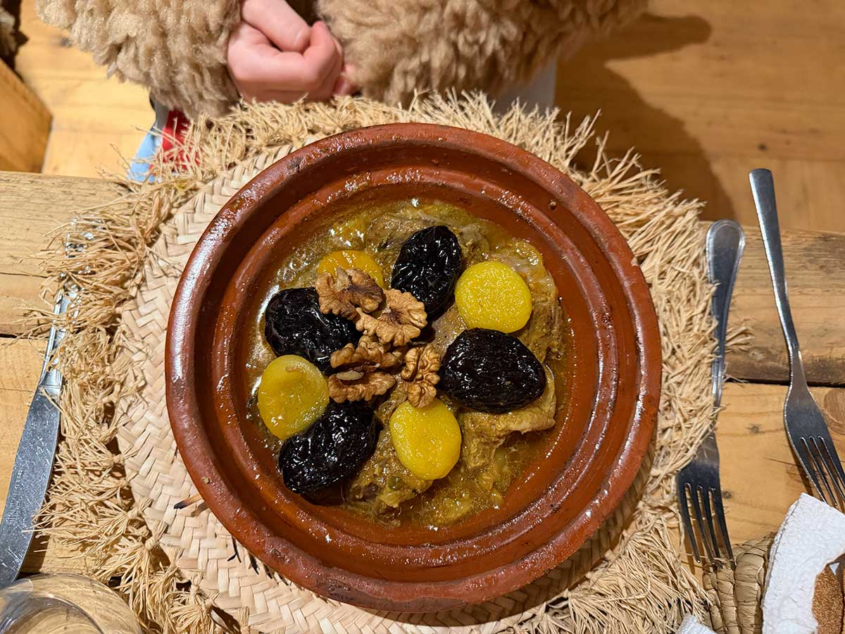 Piatto tipico marocchino