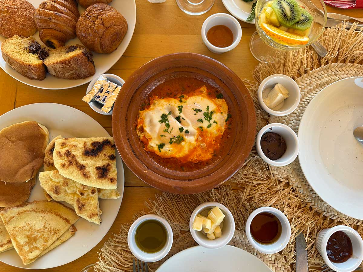 colazione al White Camel