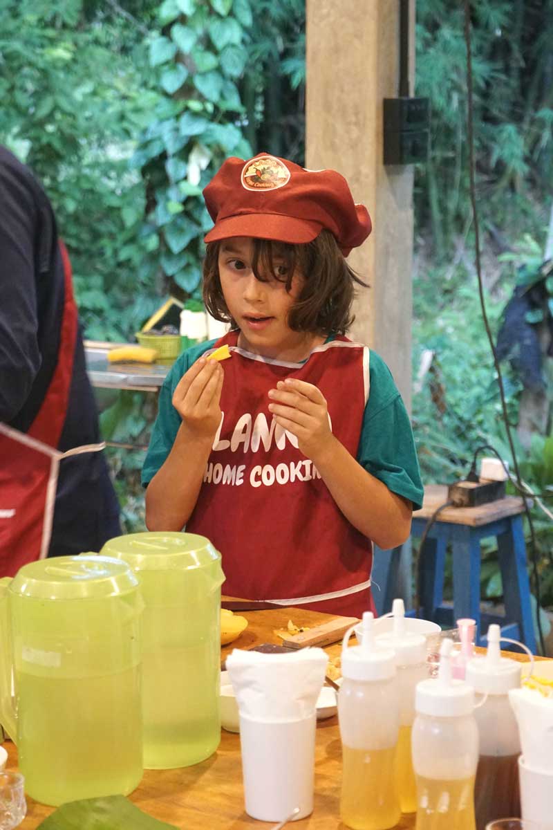 corso cucina thailandia con bambini