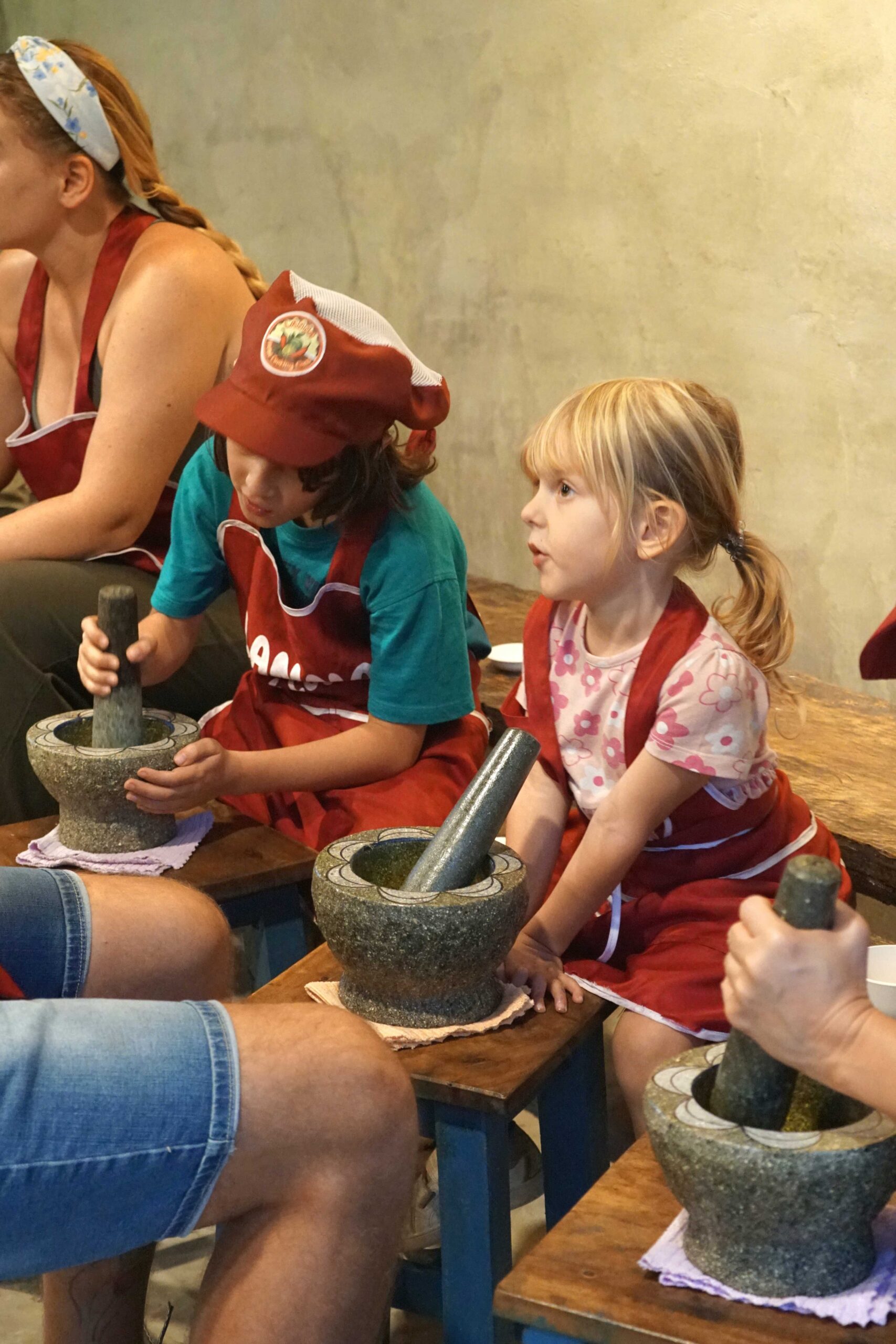 corso cucina thailandia con bambini