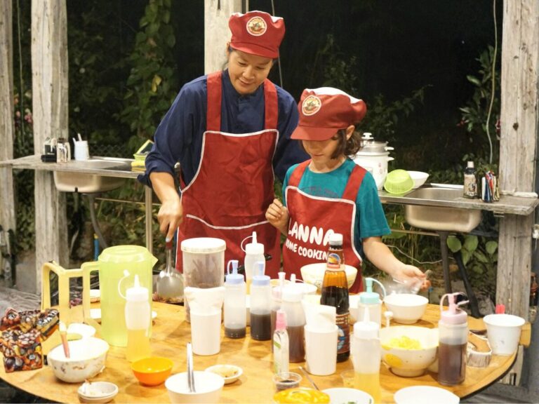 corso cucina thailandia con bambini