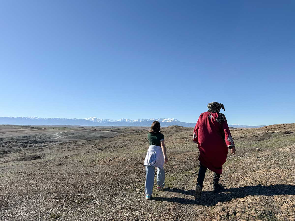 Trekking nel deserto di Agafay