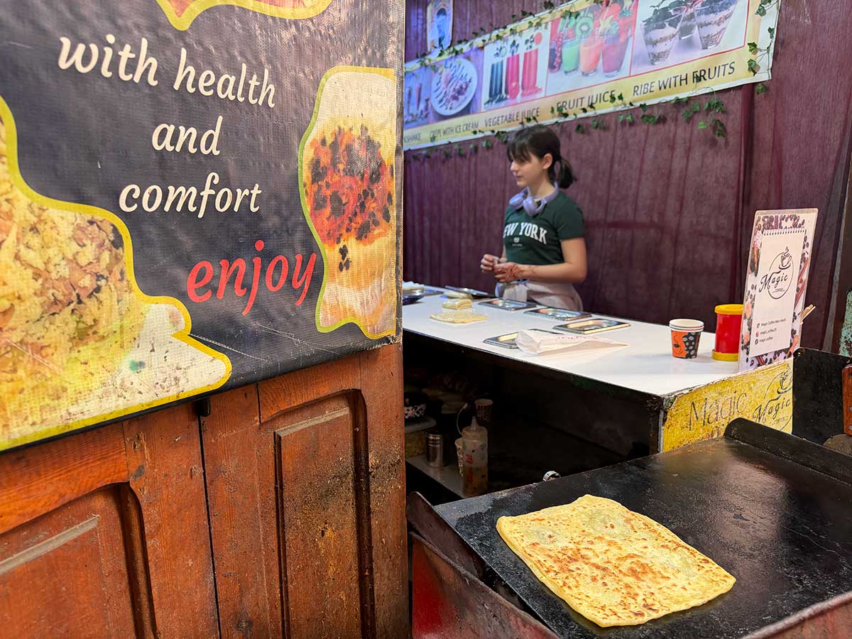 weekend a Marrakech: crepes marocchine