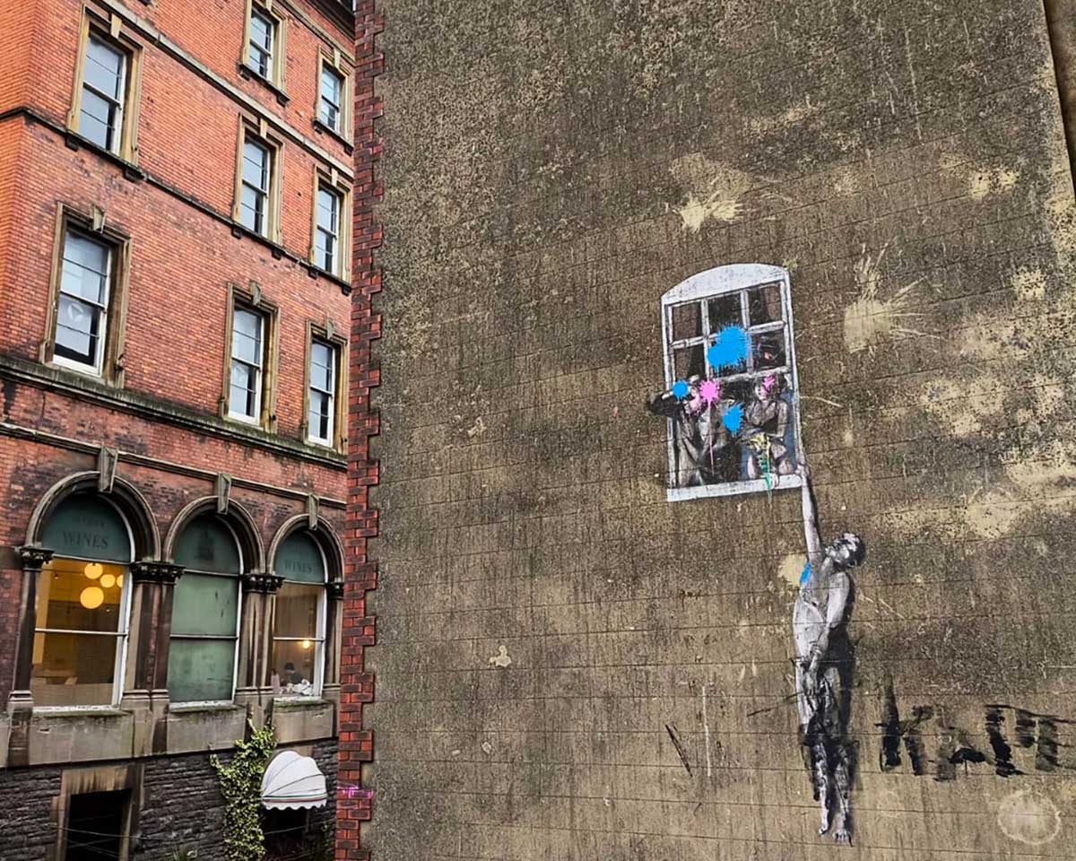 Banksy a bristol: murales
