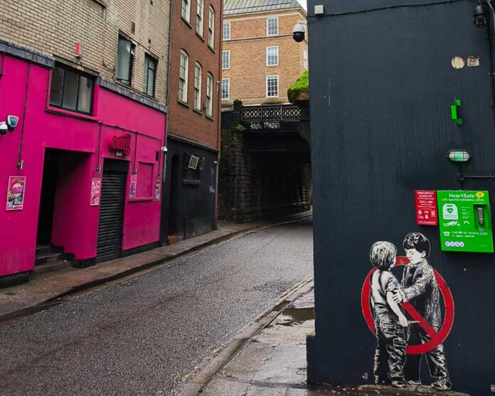 Banksy a Bristol: murales