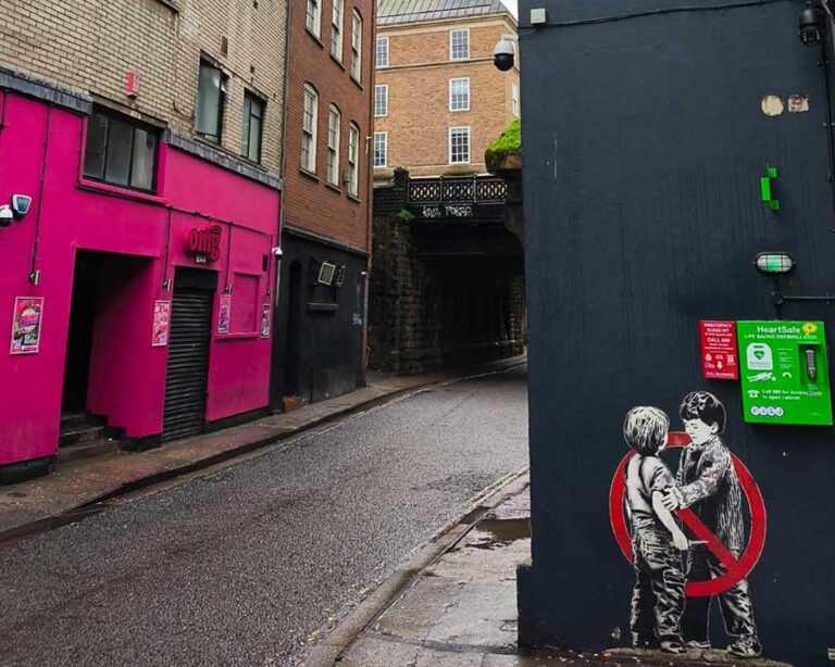 Banksy a Bristol: murales