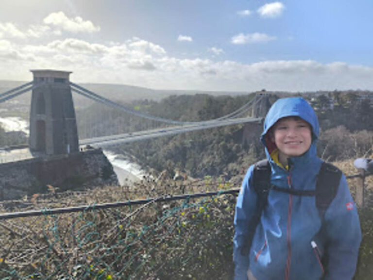 bambino clifton suspension bridge