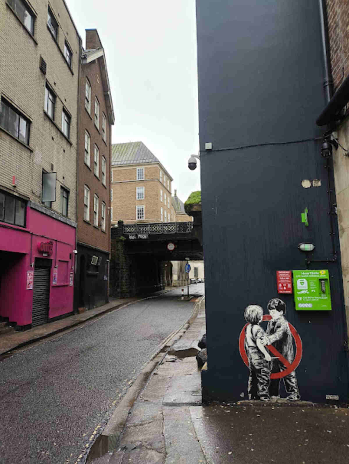 Murlas bansky a Bristol