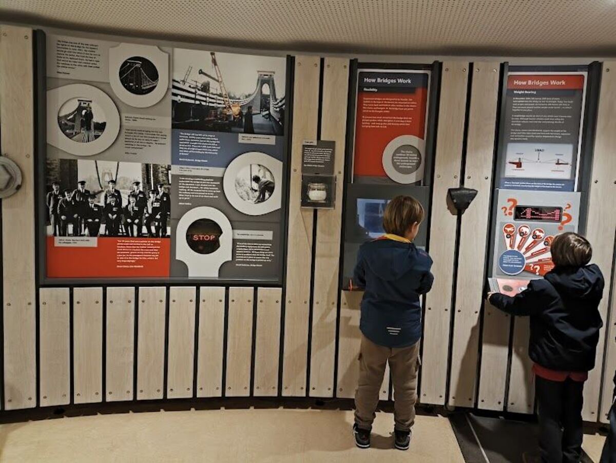 bambini visitor center clifton suspension bridge