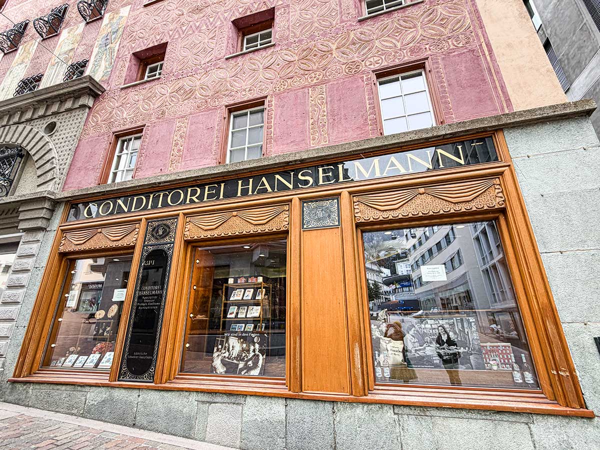 Cioccolateria Hanselmann St. Moritz 