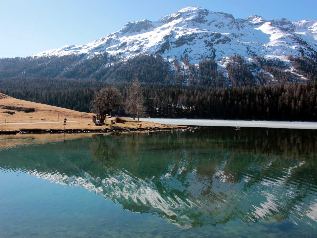 Il lago a St. Moritz 