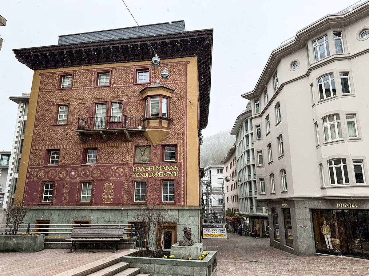 Dove dormie a St Moritz