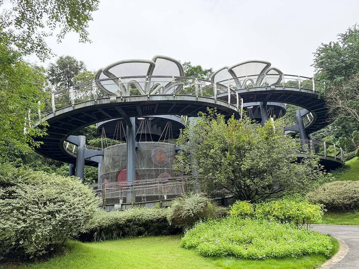Botanic garden a Canton: parco giochi
